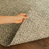 Yıkanabilir Jüt Görünümlü Gri Renk Hasır Desenli Halı Kilim 160 x 230 cm
