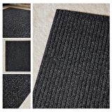 Ocean Home Textile 288 gr Kaymaz Tabanlı Antrasit Renk Kapı Önü Paspası 40 x 60 cm