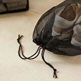 Ocean Home Textile 6'lı Siyah Renk File Bavul İçi Düzenleyici Set