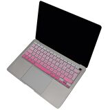 Macbook Air M1 Klavye Koruyucu Kılıf 13 inç Türkçe Q A2179 A2337 ile Uyumlu Gradient