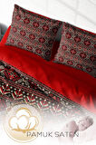 Nevresim Takımı %100 Doğal Pamuk Çift Kişilik 3d Digital Old Design
