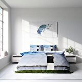 Monohome Deniz Feneri Deniz Temalı Pamuk Saten Çift Kişilik Nevresim Takımı