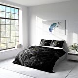 Monohome Batcat 3D Temalı Pamuk Saten Çift Kişilik Nevresim Takımı