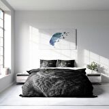 Monohome Batcat 3D Temalı Pamuk Saten Çift Kişilik Nevresim Takımı