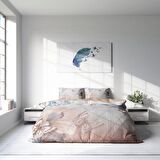 Monohome Mariposa Hayvan Figürlü Pamuk Saten Çift Kişilik Nevresim Takımı