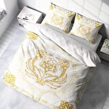 Monohome Osmanlı 1 3D Temalı Pamuk Saten Çift Kişilik Nevresim Takımı