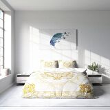 Monohome Osmanlı 1 3D Temalı Pamuk Saten Çift Kişilik Nevresim Takımı