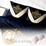 Monohome Osmanlı 5 3D Temalı Pamuk Saten Çift Kişilik Nevresim Takımı