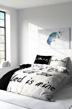 Nevresim Takımı %100 Doğal Pamuk Çift Kişilik 3d Digital My Bed