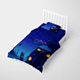 Monohome Sleepy Girl 3D Temalı Pamuk Saten Çocuk Nevresim Takımı