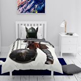 Monohome Şövalye 3D Temalı Pamuk Saten Çocuk Nevresim Takımı