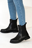 Pembe Potin Rahat Taban Kadın Lastikli Bot&Bootie 020-L1212-22Cilt
