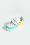 Pembe Potin Rahat Taban Cırtlı Çocuk Sneakers 001-700-23