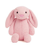 Özgüner Uyku Arkadaşım Tavşan 45 Cm Peluş Tavşan Pembe