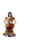 Özgüner 100 Cm Kahve Bobo Peluş Ayıcık