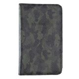Leony 6.1 inch Uyumlu Deri Kartlıklı Kılıf Kamuflaj Yeşil