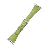 Bouletta Apple Watch Uyumlu Deri Kordon 38-40-41mm Slim G16 Yeşil
