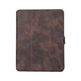Bouletta Apple iPad 10.nesil Uyumlu 10.9 inç Deri Kılıf Antik Kahve