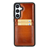 Bouletta Samsung Galaxy S24 Plus Uyumlu Deri Arka Kapak FXCP RST2EF