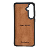 Bouletta Samsung Galaxy S24 Plus Uyumlu Deri Arka Kapak FXCP RST2EF