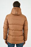 Buratti Kapüşonlu Suya ve Rüzgara Dayanıklı Soğuk Geçirmez Slim Fit Mont Erkek MONT 5717101