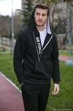 Buratti Pamuklu Slim Fit Kanguru Cepli Fermuar Detaylı Kapüşon Yaka Sweat Erkek SWEAT 575707