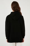 Lela Regular Fit Pamuklu Kapüşonlu Yaka Şardonlu Kışlık Sweat Kadın SWEAT 5863854