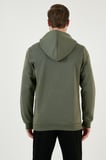 Buratti Pamuklu Slim Fit Kanguru Cepli Fermuar Detaylı Kapüşon Yaka Sweat Erkek SWEAT 575707