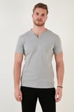 Buratti % 100 Pamuklu V Yaka Slim Fit T Shirt Erkek T SHİRT 5902122