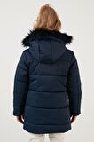 Lela İçi Peluş Astarlı Kapüşonlu Şişme Mont Kız Çocuk MONT 6035034