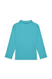 Kız Çocuk Yeşil Sweatshirt Basic