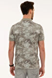 Koyu Gri Slim Fit Polo Yaka T-Shirt