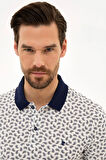 Lacivert Slim Fit Polo Yaka T-Shirt