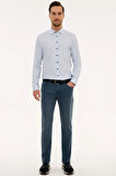 Açık Mavi Slim Fit Gömlek