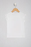 Kız Çocuk Beyaz T-shirt