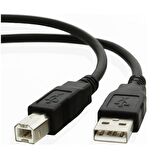 USB Yazıcı Printer Arabağlantı Kablosu USB 2.0 Yüksek Hız 3 Metre