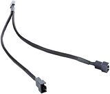 Fan Çoklayıcı 2 Port Y Pwm 4 Pin Splitter Çoklayıcı Switch Kablosu 5025