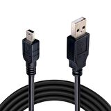 PlayStation PS3 Şarj Kablosu Mini USB 2.0 To USB Harddisk Kablo