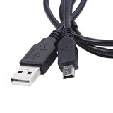 PlayStation PS3 Şarj Kablosu Mini USB 2.0 To USB Harddisk Kablo