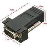 Rj45 Vga Ekleme Ek 30 Metre Uzatıcı Cat5/6 Monitör Extender - 2 Adet 5059