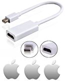 Apple Macbook Thunderbolt Mini Displayport Dişi HDMİ Çevirici( Apple Uyumludur.)