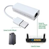 USB ETHERNET KARTI RJ45 LAN ETHERNET KABLOLU CARD ÇEVİRİCİ DÖNÜŞTÜRÜCÜ İNTERNET CAT5 RJ45 NETWORK