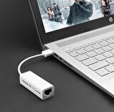 USB ETHERNET KARTI RJ45 LAN ETHERNET KABLOLU CARD ÇEVİRİCİ DÖNÜŞTÜRÜCÜ İNTERNET CAT5 RJ45 NETWORK