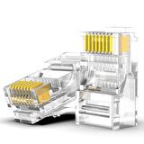 RJ45 JACK RJ-45 JAK UÇ 100 ADET NETWORK CAT5E İNTERNET MODEM ADSL