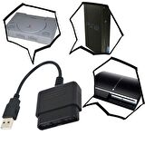 USB to PS2 PS3 PC Bilgisayar Oyun Kolu Çevirici Dönüştürücü