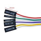 Ana Kart Power Kablosu Led Işıklı Reset Açma Kapama Butonu Kablosu On Off Switch 5064