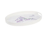 Madame Coco Lavander Oval Tepsi