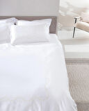 Madame Coco Marguerite Family Size Nakışlı Saten Nevresim Takımı - Ekru