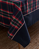 Abella Masa Örtüsü - Lacivert - 160x160 cm