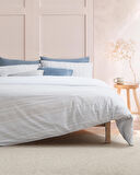 Madame Coco Niort King Size %100 Pamuk Ranforce Baskılı Nevresim Takımı  - Bej